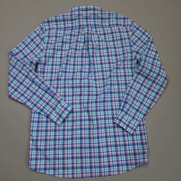 Vineyard Vines Boys Coconut Grove Performance Whale Shirt Preppy XL(18) - Picture 3 of 8